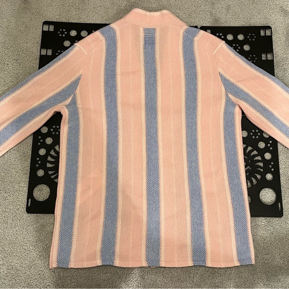 Guest In Residence Baja Everywear 100% Cashmere Cardigan Powder Pink Size S - Picture 3 of 12